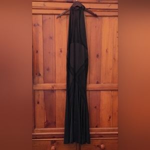 NWT Babe Society black body con long dress size L